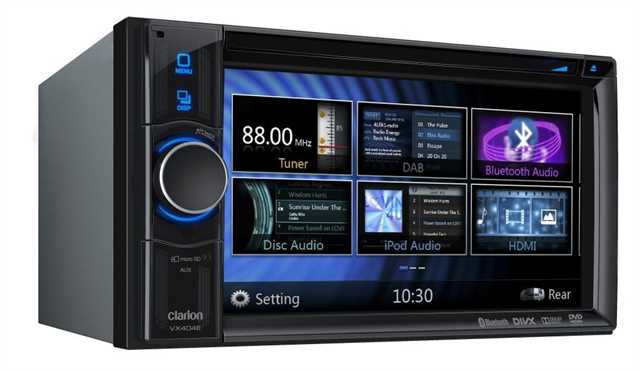  ��������� Clarion VX404E