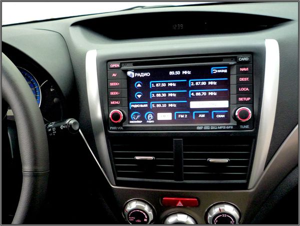  ��������� FlyAudio 75032A01 - SUBARU IMPREZA 2009  