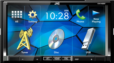  ��������� JVC KW-V420BT