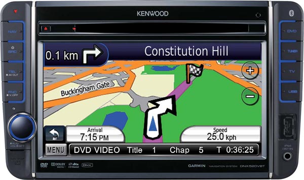  ��������� Kenwood DNX520VBT