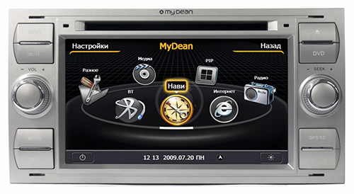  ��������� MyDean 1140-2 Silver (Ford Fusion, Galaxy, Kuga -2012, C-Max -2008)