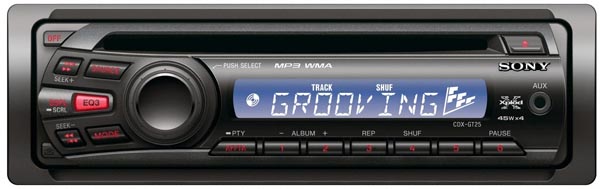  ��������� Sony CDX-GT25